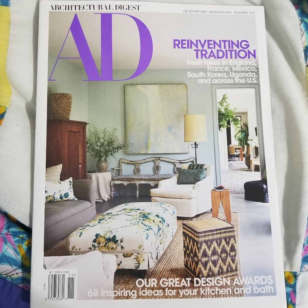 Architectural Digest Magazine | November 2022